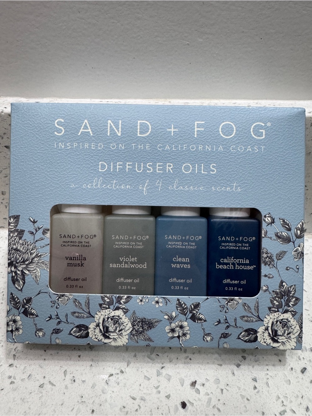 Sand + Fog Diffuser Oil Set – 4 Scents